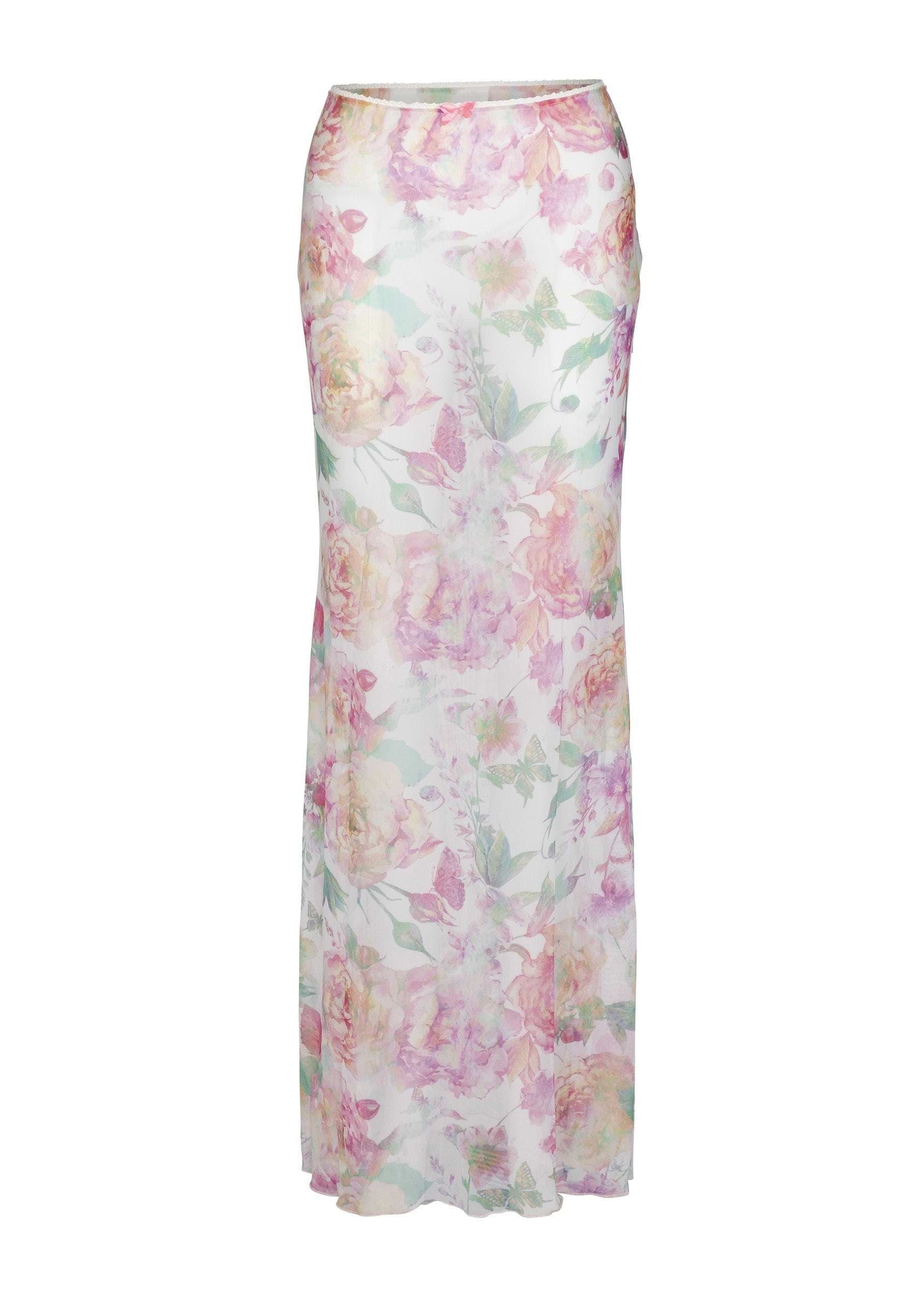 SOLAY VINTAGE FLOWER - SKIRT