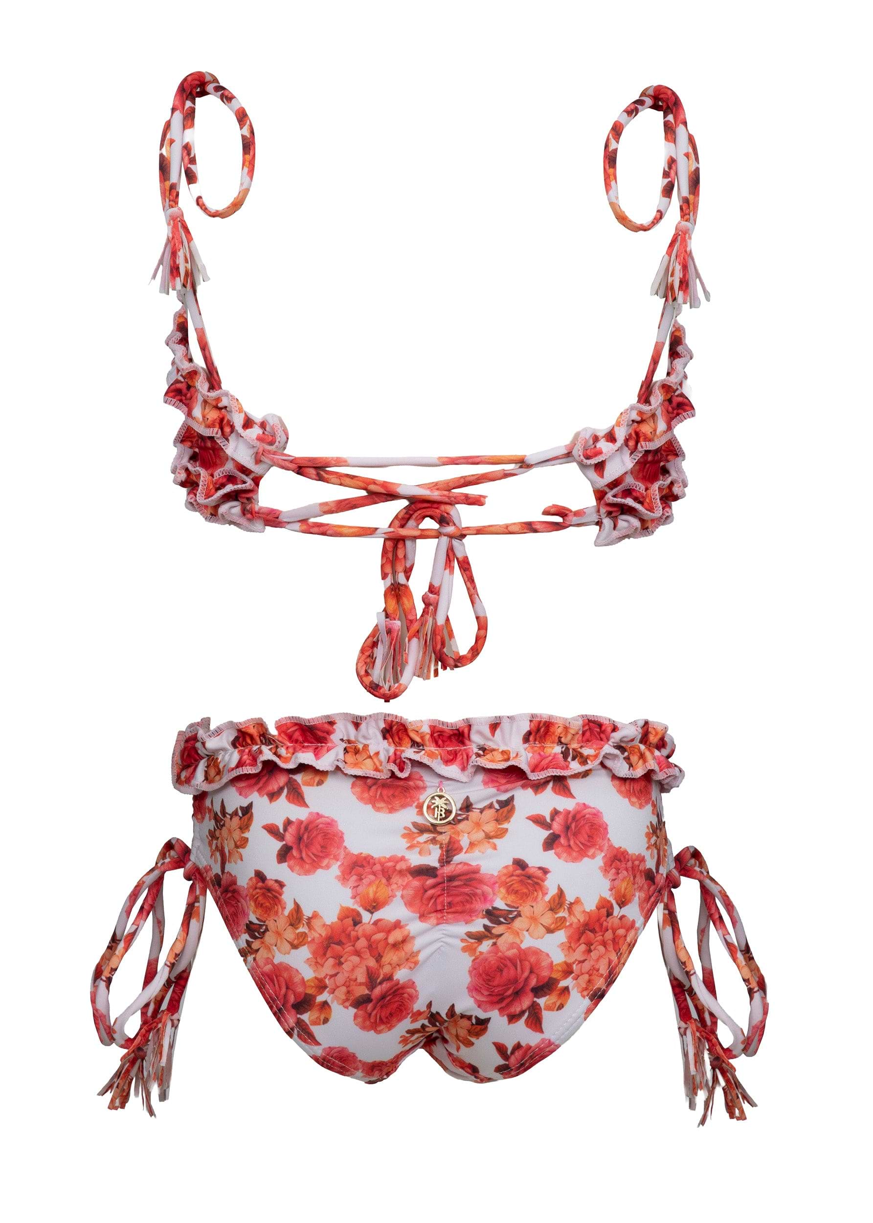 GIRL LOLI ROMANTIC FLOWERS - BIKINI