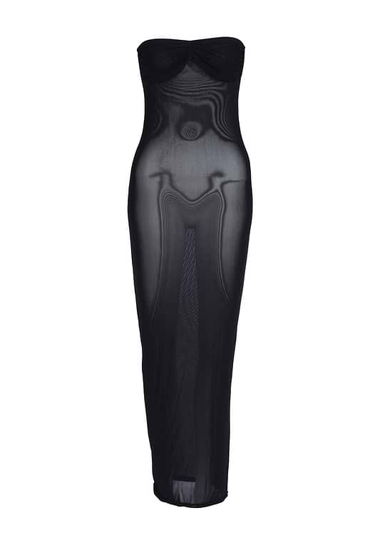 bananhot lace dress VECNA BLACK LACE - MAXI DRESS