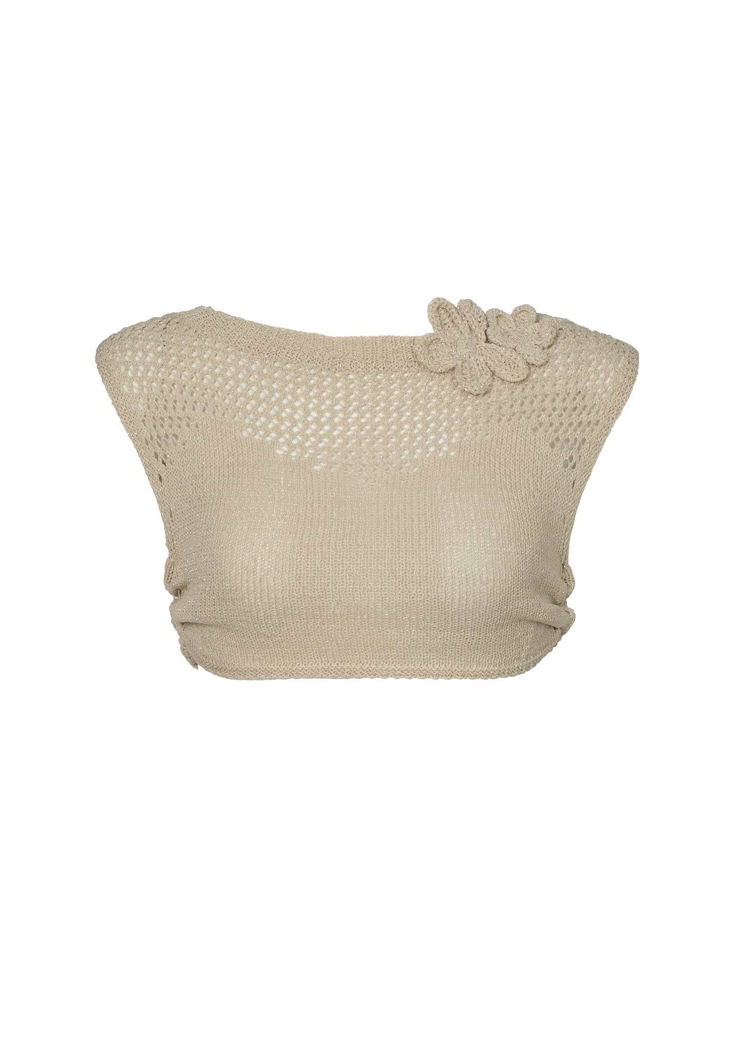 YOKO KNITTED SAND - SHIRT