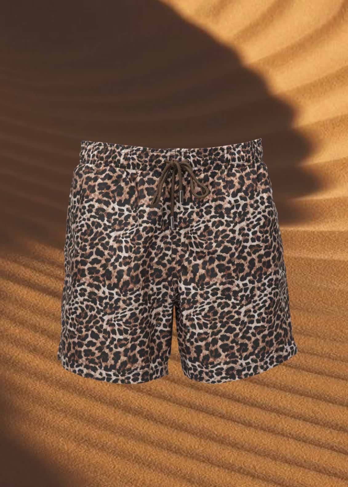 MAN SWIM SHORT - LEOPARD DREAM