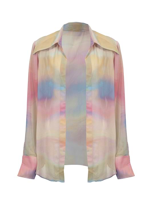 ZARIA PINK LAGOON - SHIRT