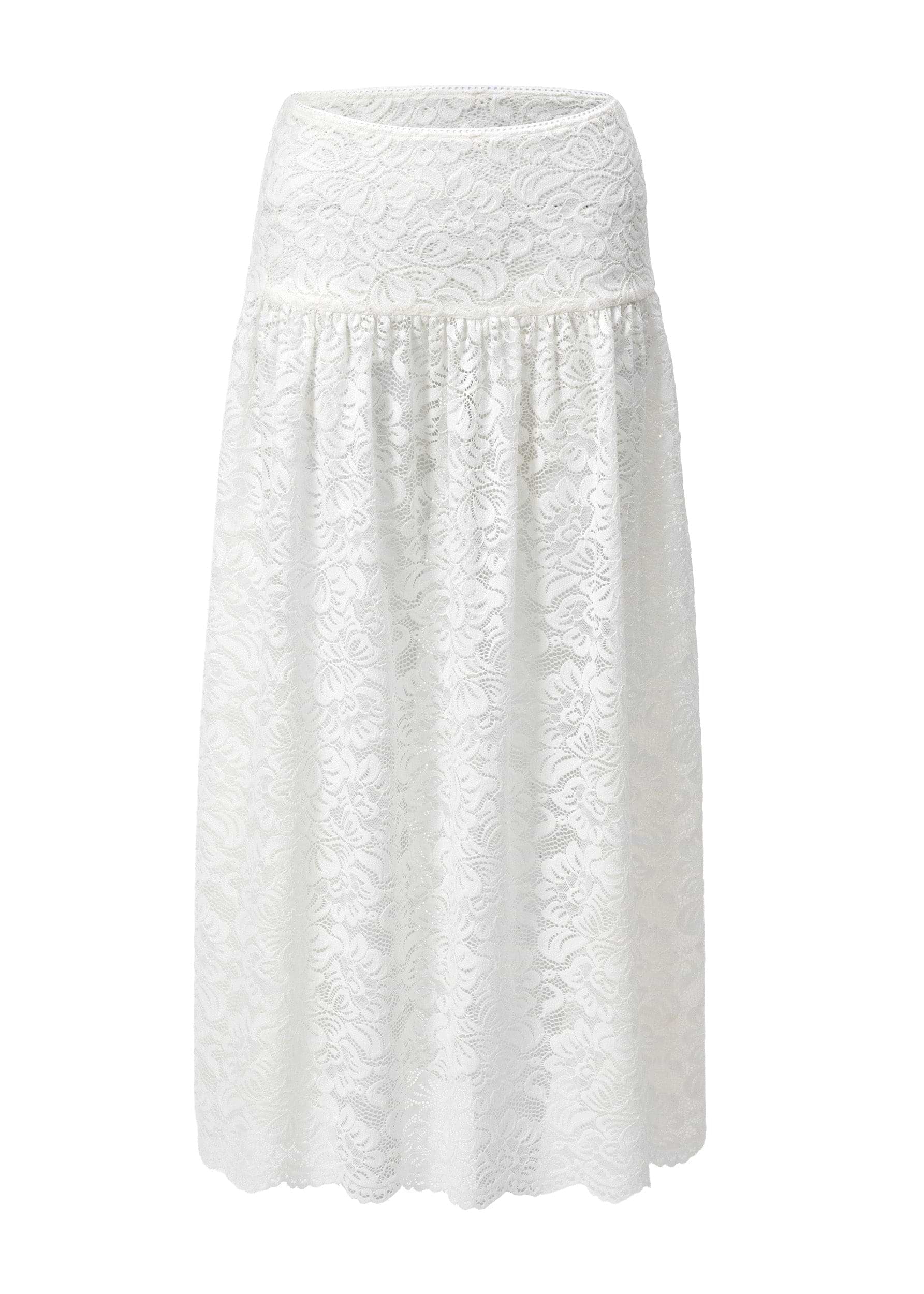 TRISTA WHITE LACE - SKIRT