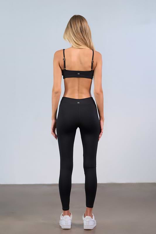 טייץ מחטב LYRA BLACK - LEGGING