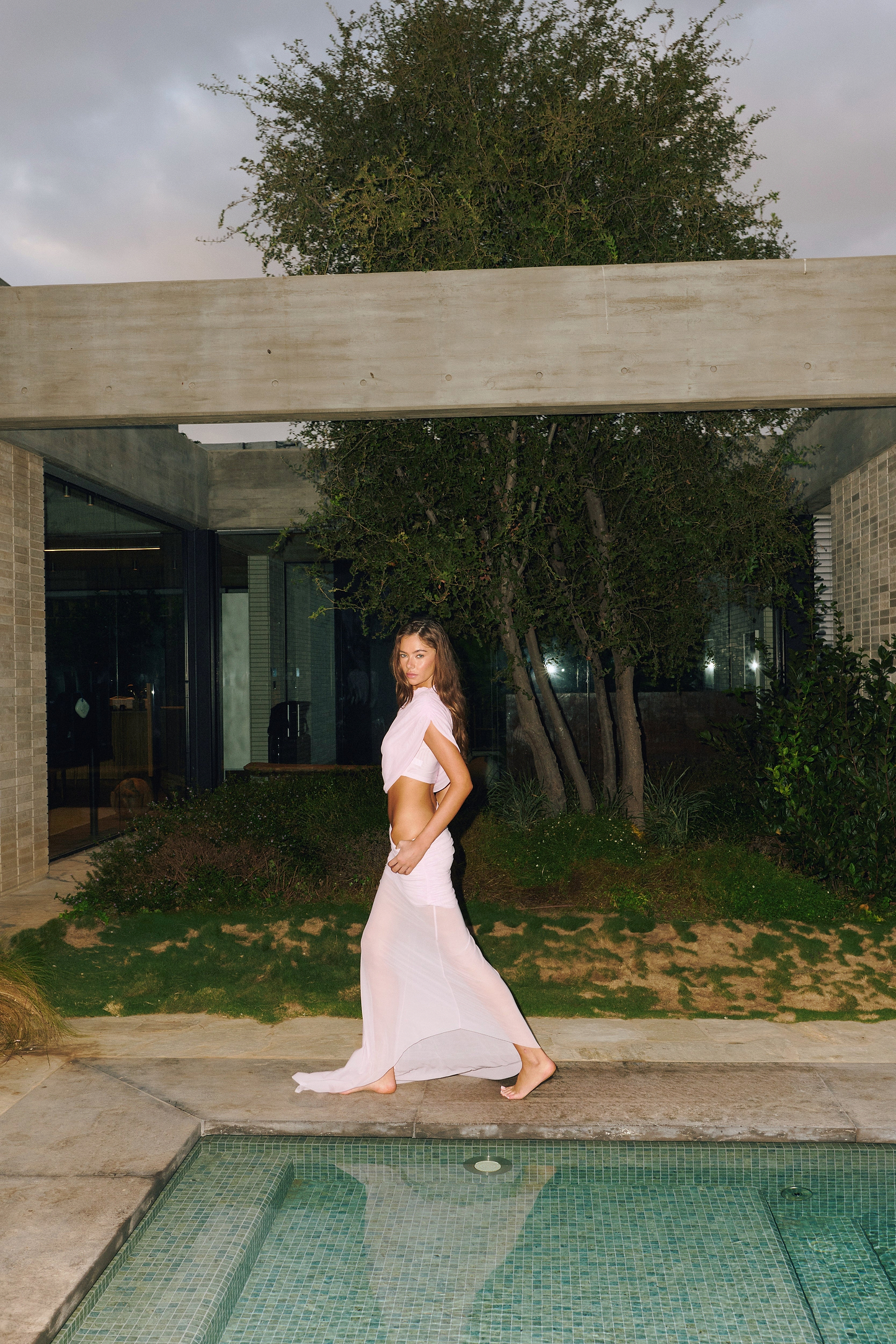 EDINA MELLOW PINK - SKIRT