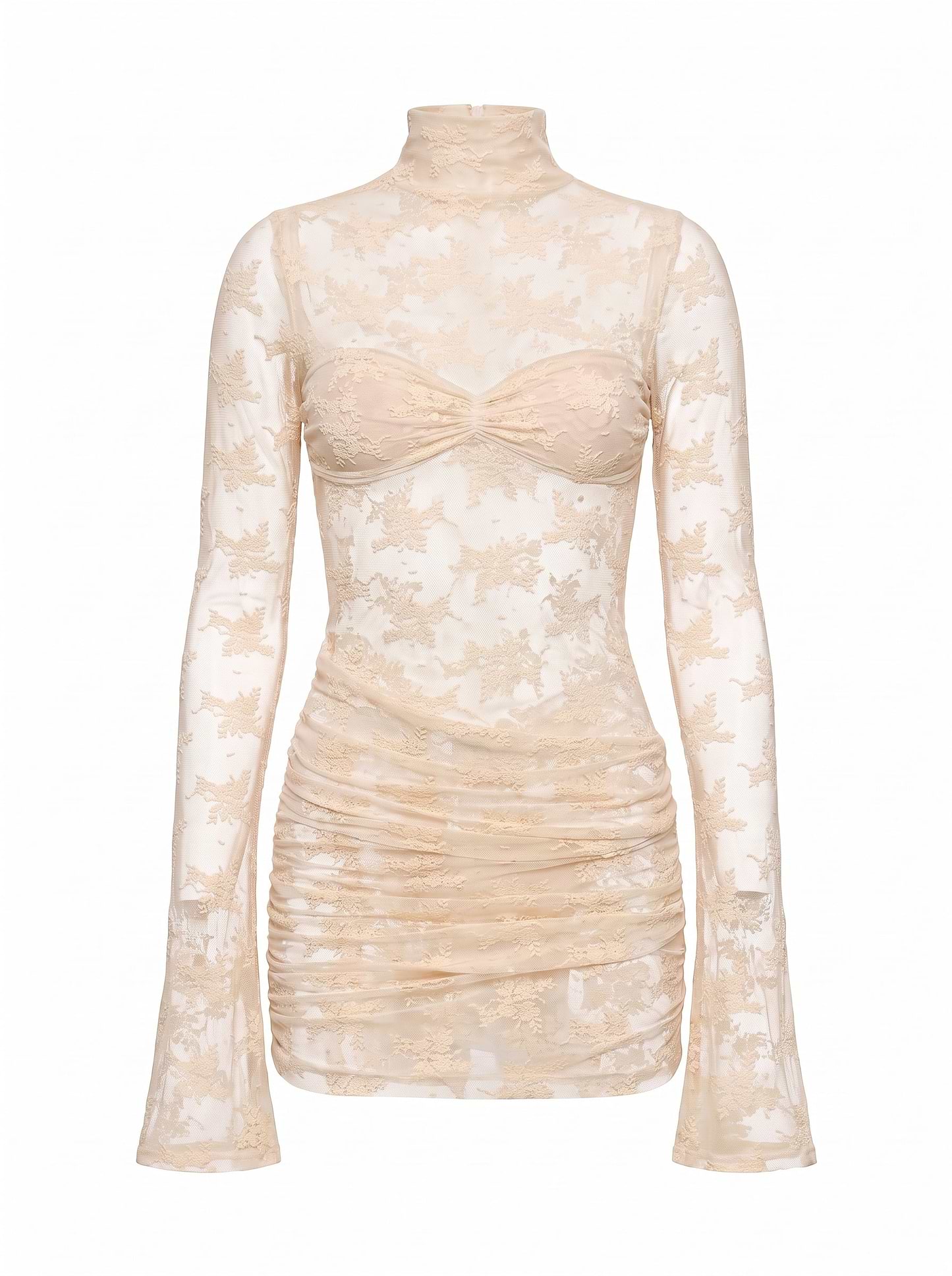 FRANNY BUTTER LACE - MINI DRESS