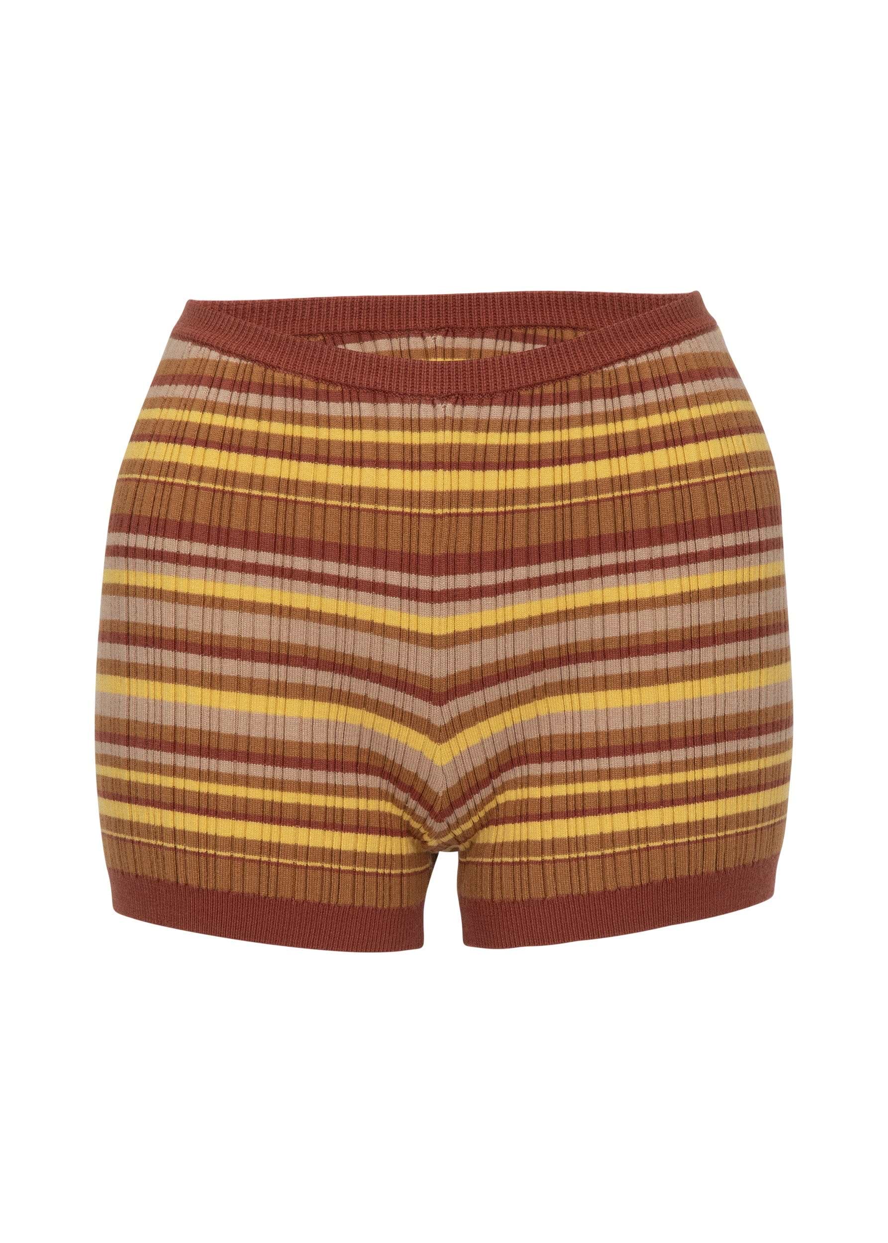 JACK TOFFEE RIB STRIPES - SHORTS