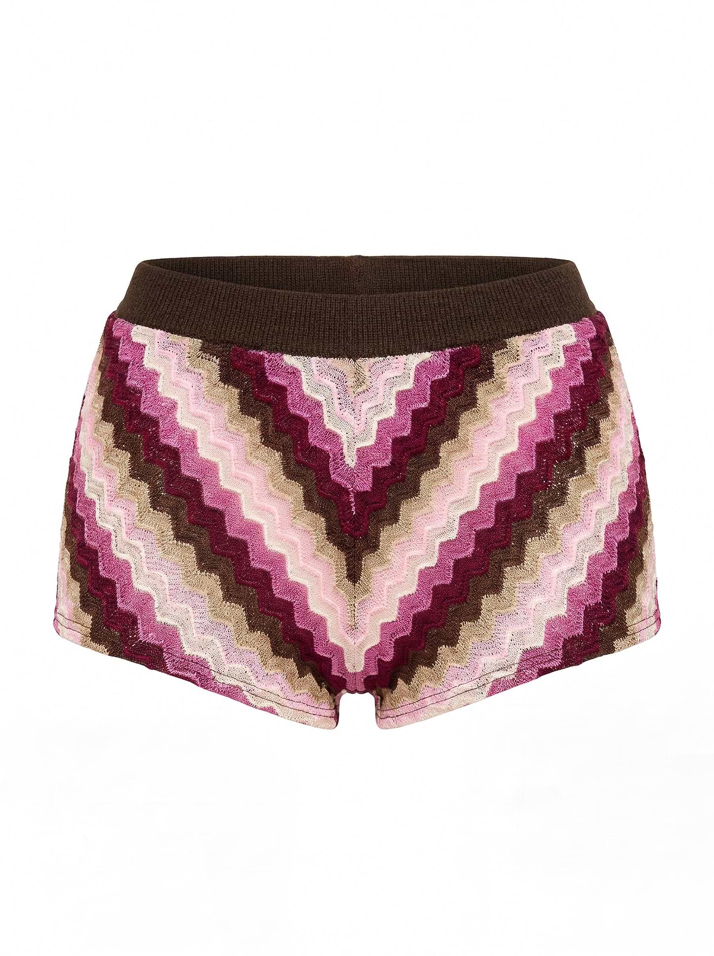 MADDY CHEVRON KNIT - SHORTS