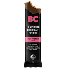 Honeycomb Chocolate Crunch high protein bar