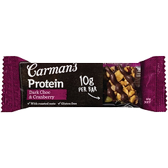 Carman's Dark Chocolate and Cranberry protein bar