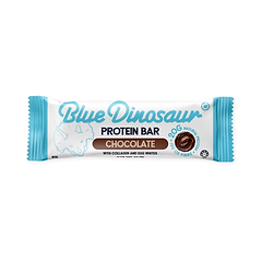 Blue Dinosaur Protein Bar Chocolate