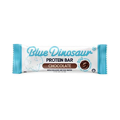 Blue Dinosaur Protein Bar Chocolate