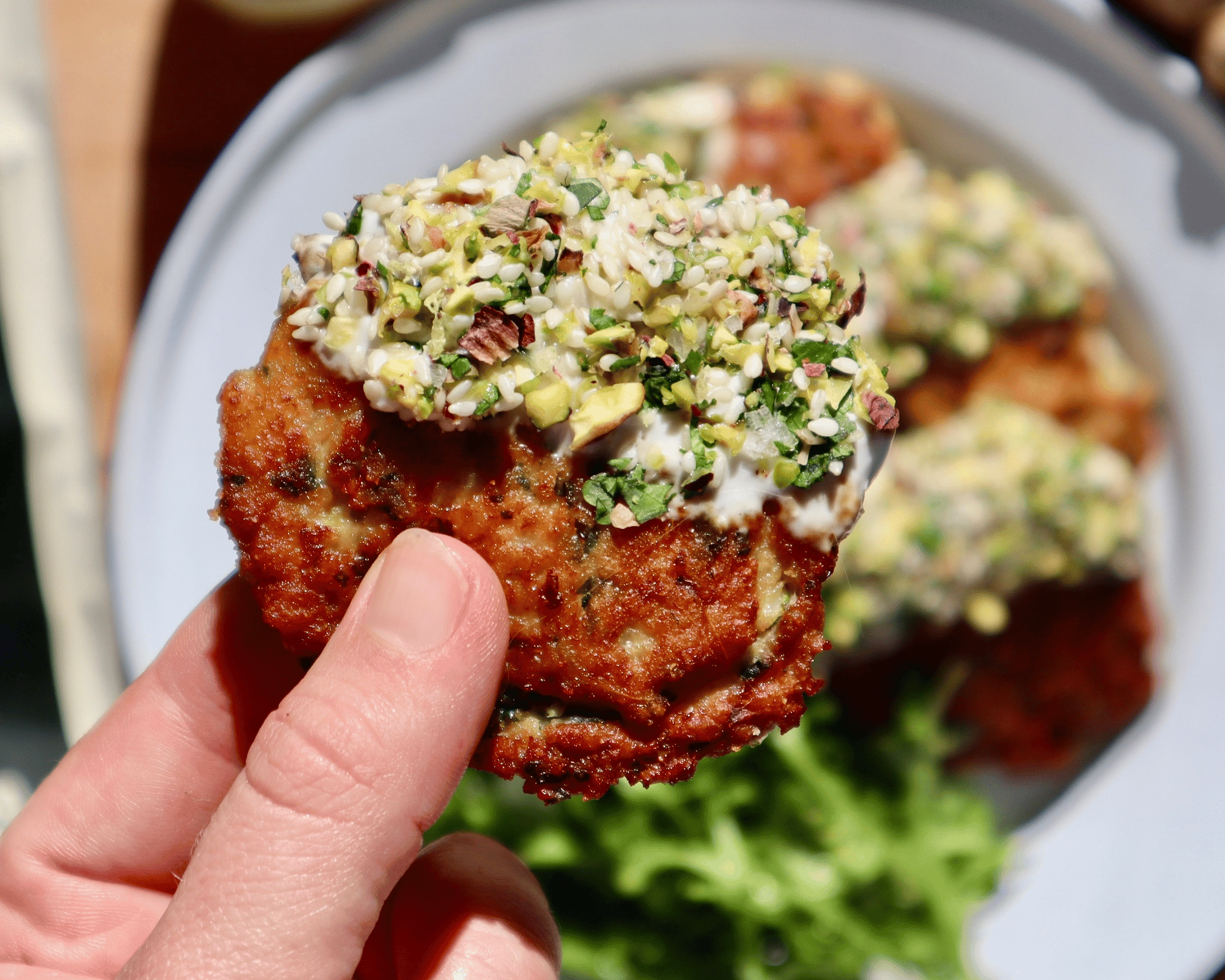 Golden Chicken Ginger Collagen Patties