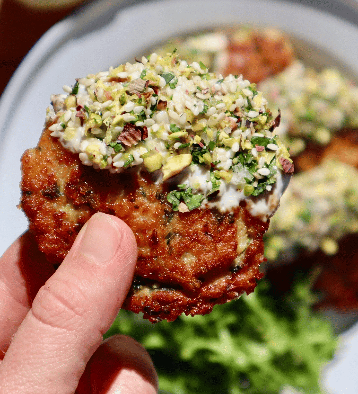 Golden Chicken Ginger Collagen Patties