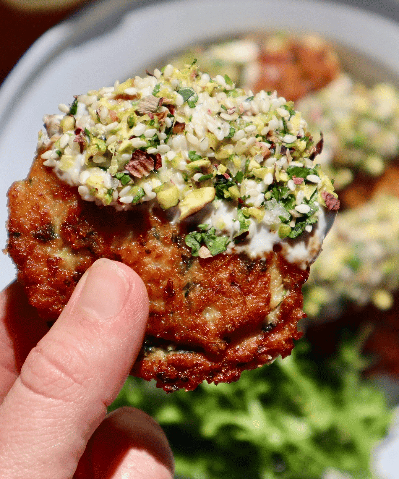 Golden Chicken Ginger Collagen Patties