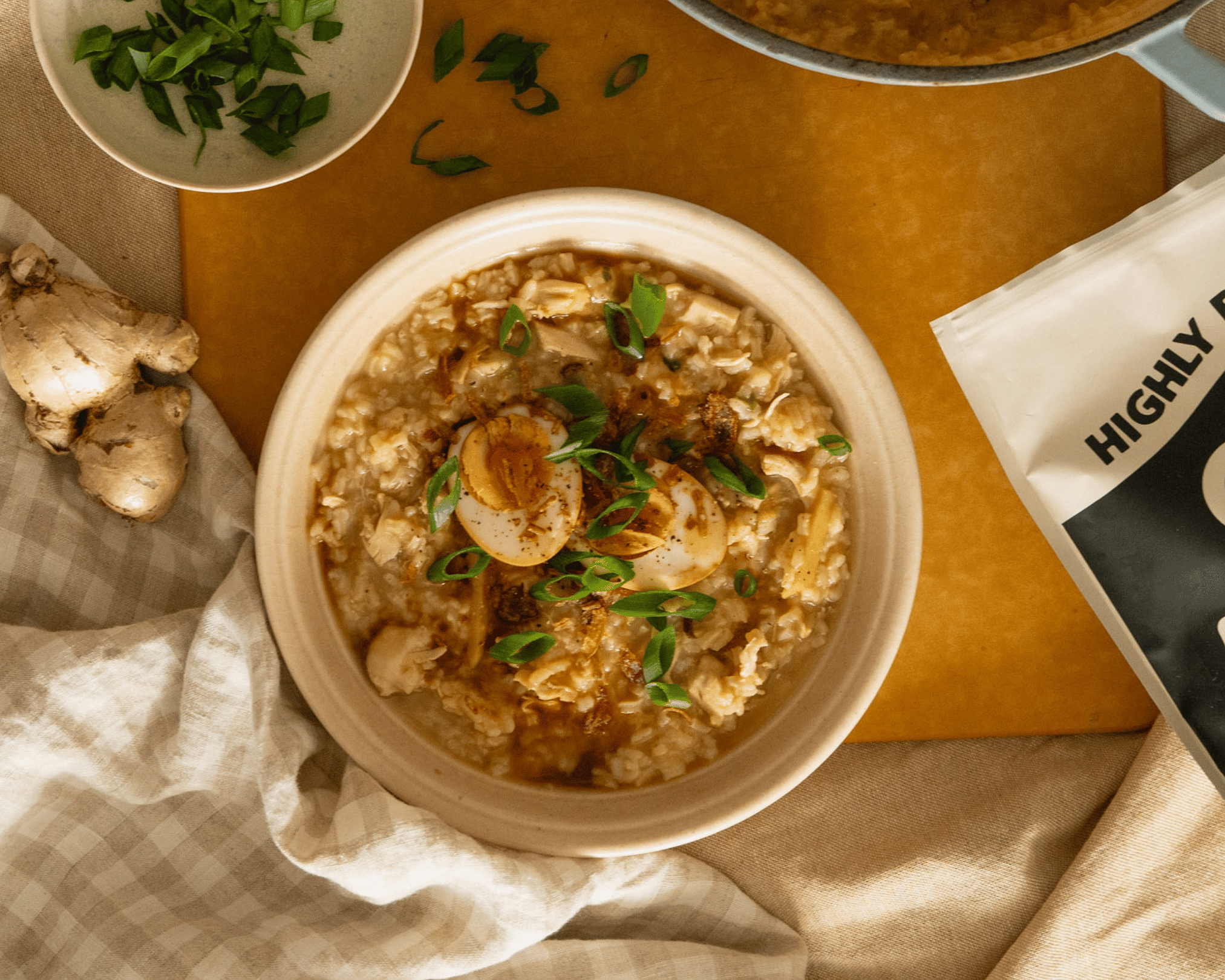 Gut Healing Ginger & Chicken Congee