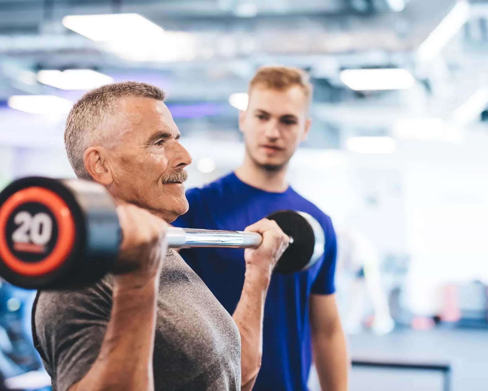 Men should continue to workout to help boost testosterone as they age