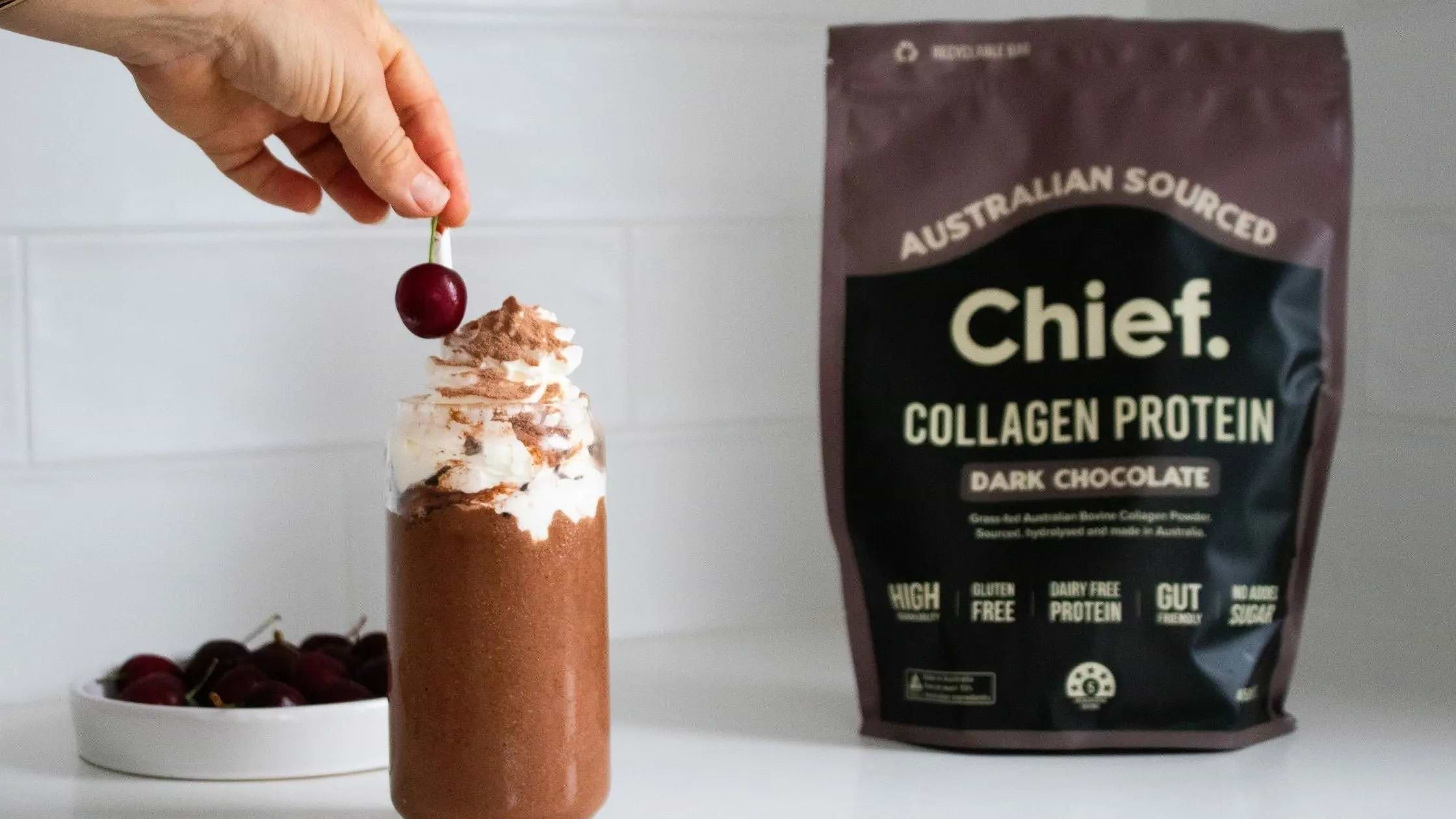 Black Forest Collagen Smoothie - Chief Nutrition