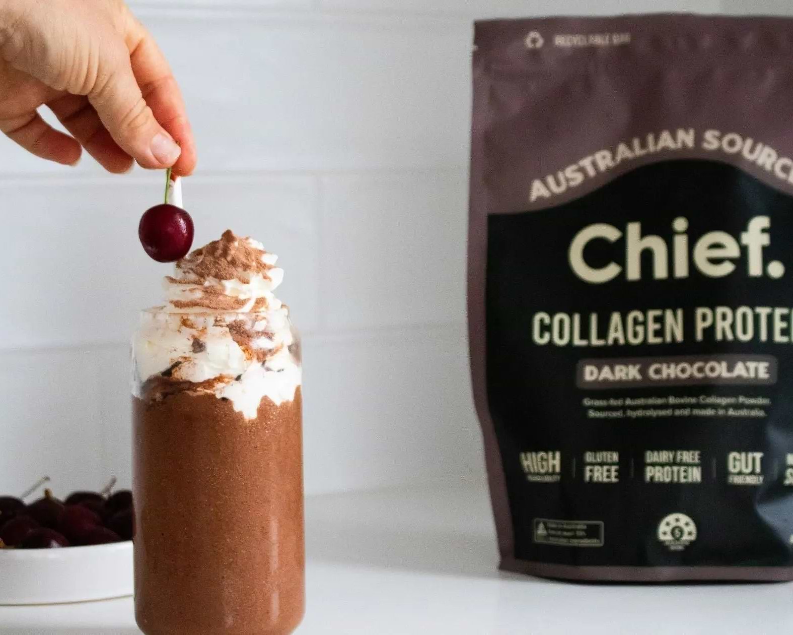 Black Forest Collagen Smoothie - Chief Nutrition