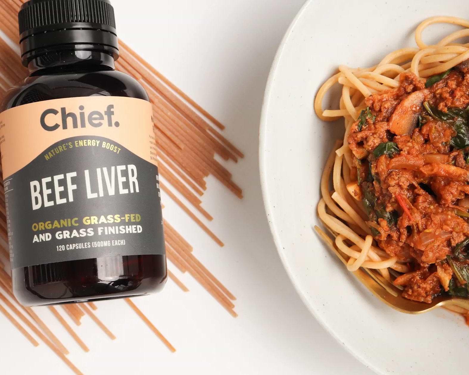 Beef Liver Bolognese - Chief Nutrition