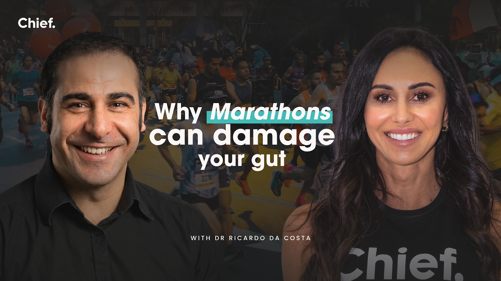 Why marathons can damage your gut with the leading expert in sports dietetics, Dr Ricardo Da Costa