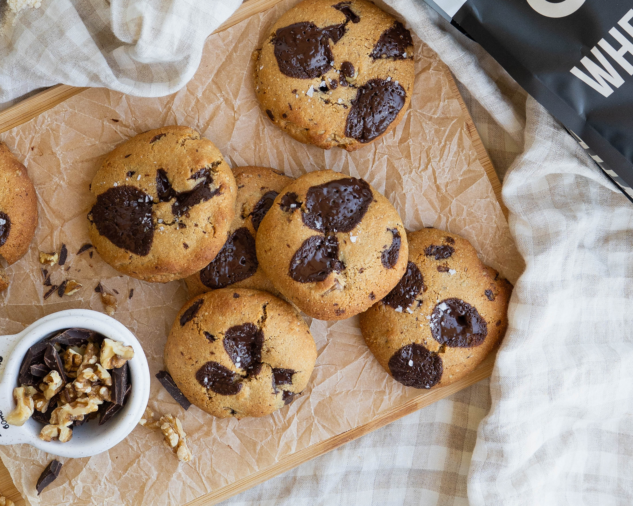 Classic Choc Chunk Protein Cookies