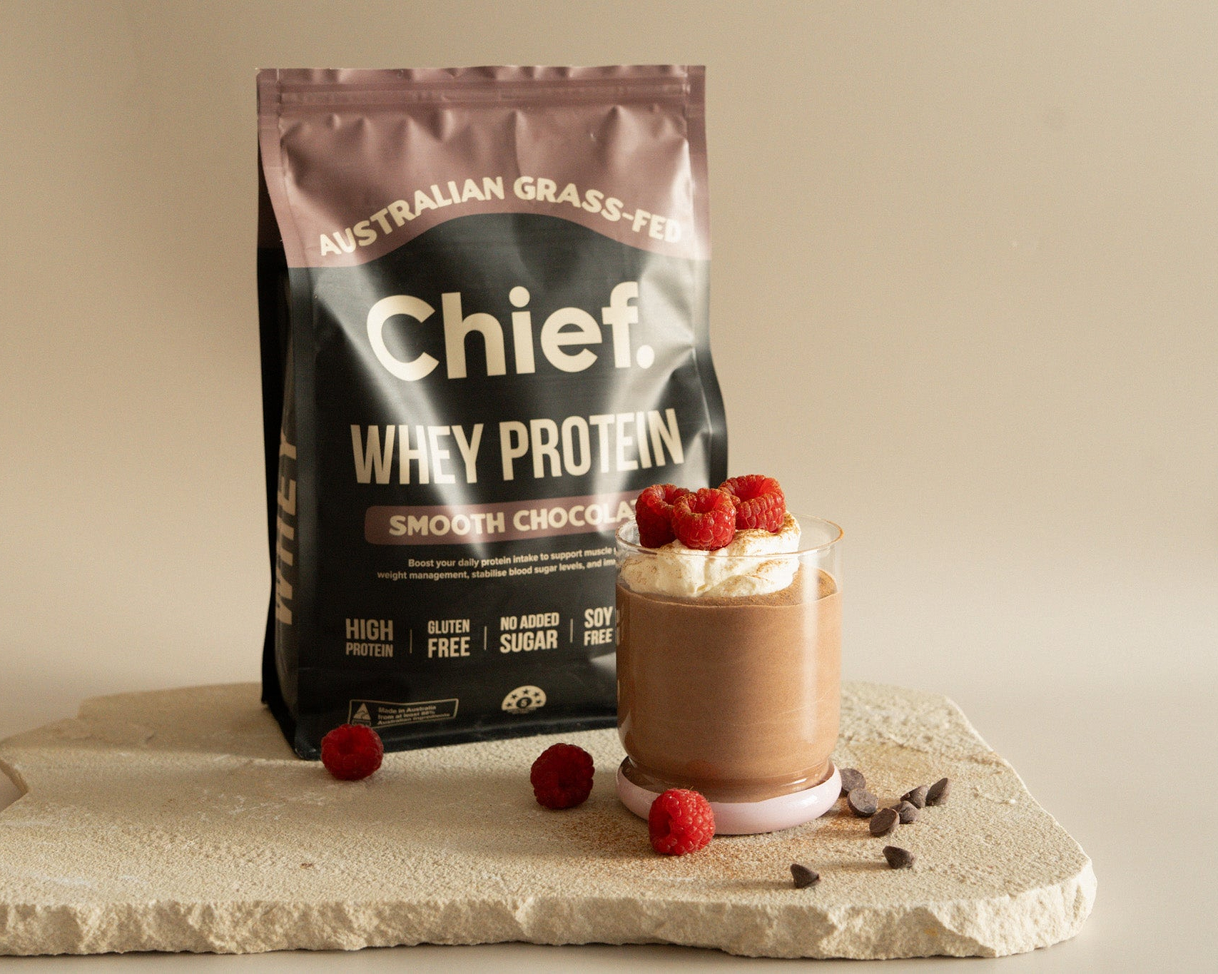 High Protein Chocolate Mousse