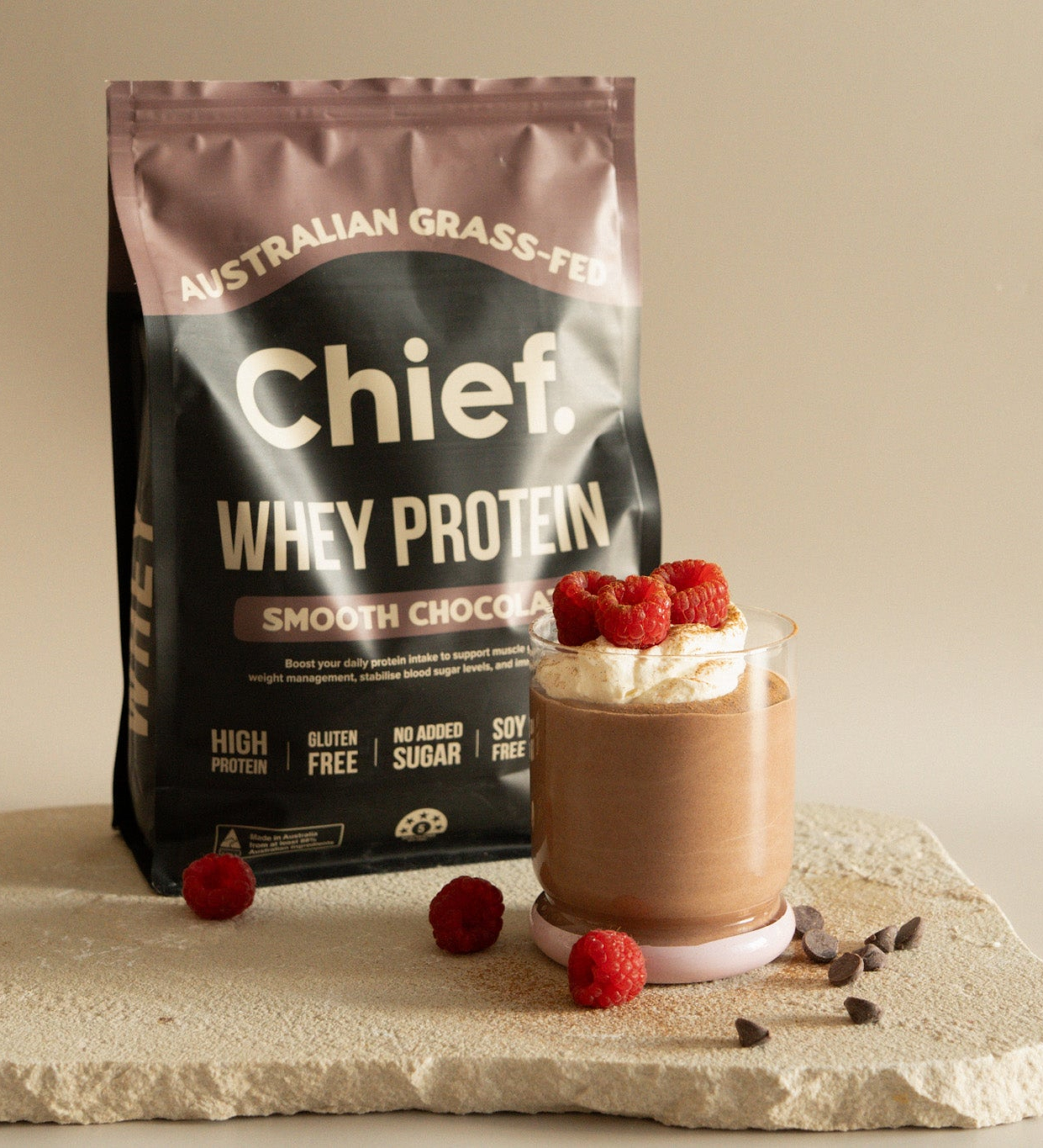 High Protein Chocolate Mousse