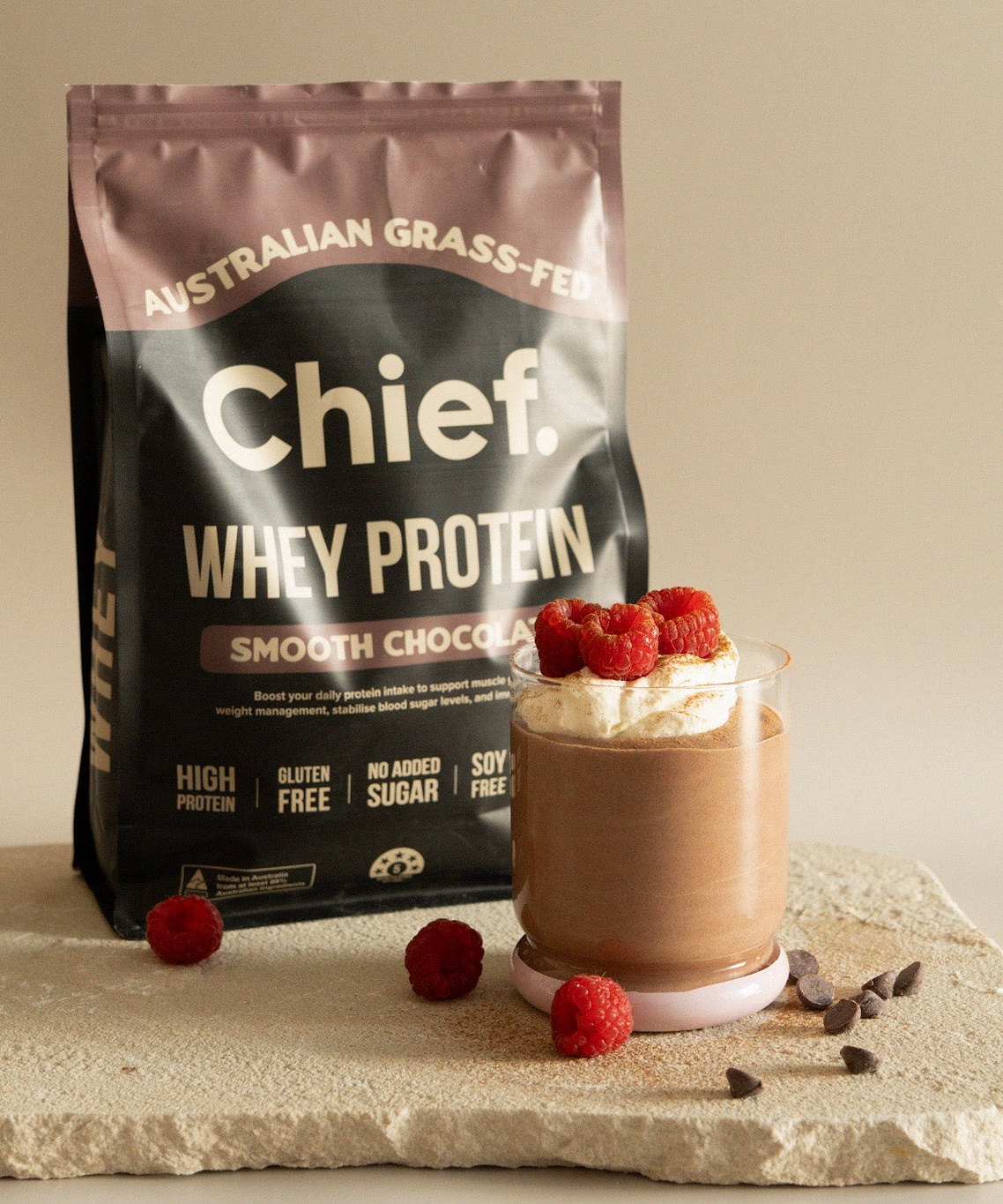 High Protein Chocolate Mousse