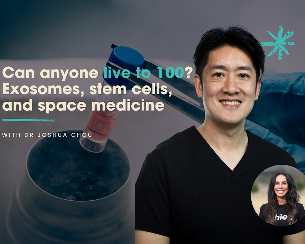 Can anyone live to 100? Exosomes, stem cells, and space medicine with Dr Joshua Chou