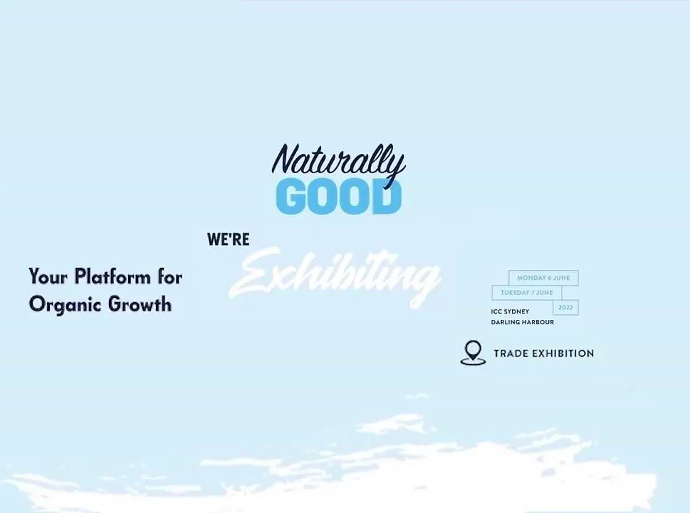 We are at Naturally Good Sydney Exhibition - Chief Nutrition