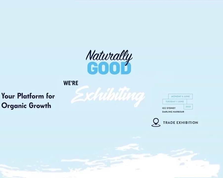 We are at Naturally Good Sydney Exhibition - Chief Nutrition