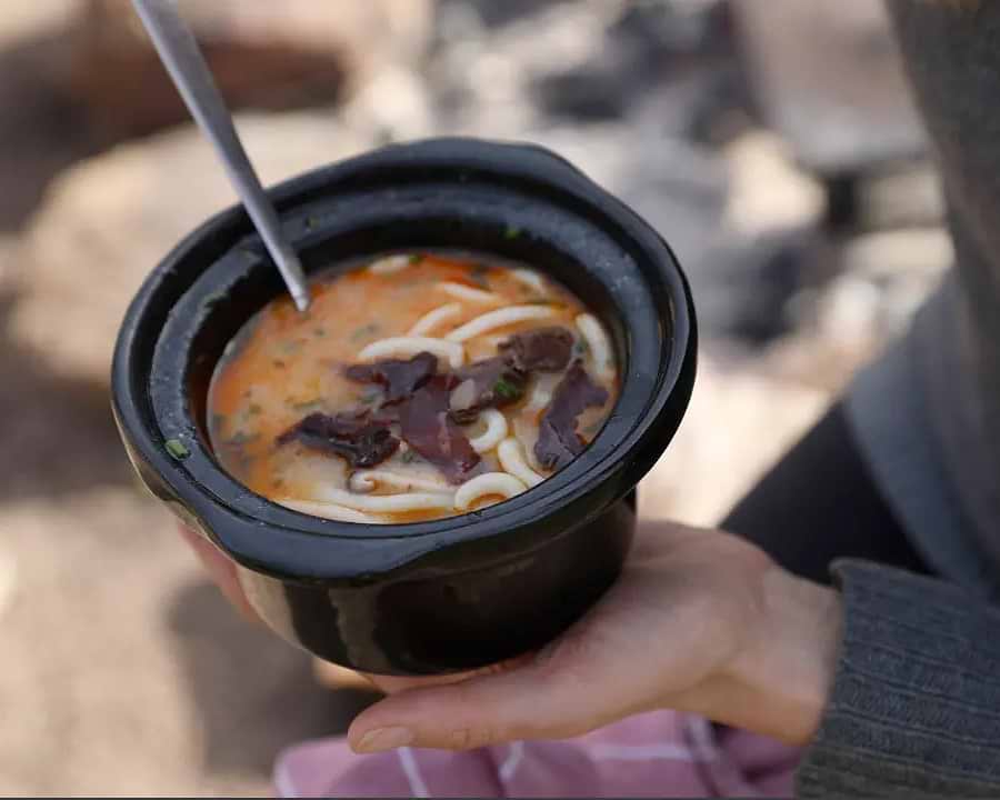 Ramen Soup with Biltong & Mushrooms - Chief Nutrition