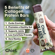 Collagen Protein Bars - Choc Salted Caramel