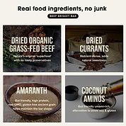 Organic Beef Bars - Value Pack