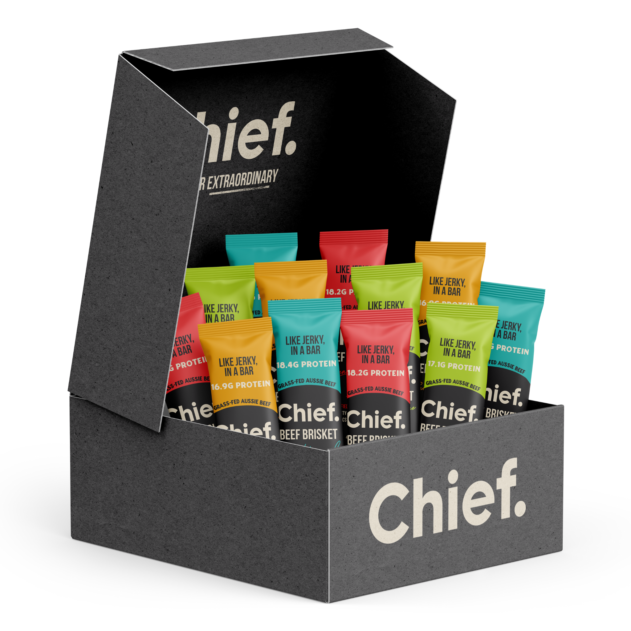 Organic Beef Bars - Mixed Box