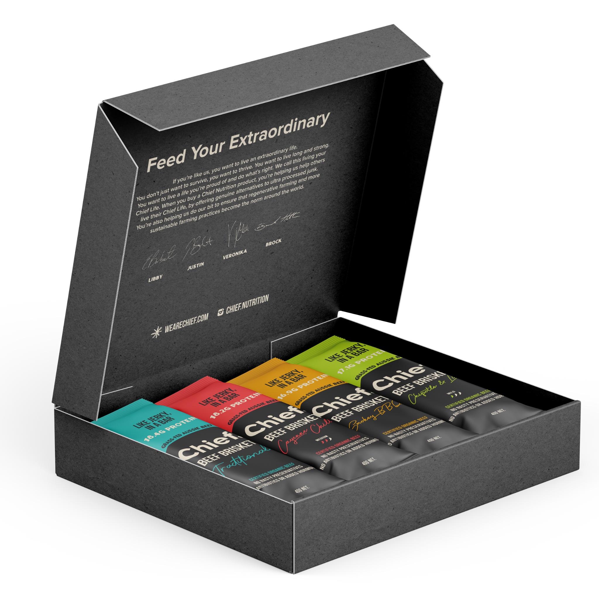 Organic Beef Bars - Sample Pack