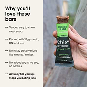 Organic Beef Bars - Mexican (Chipotle & Lime)