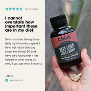 Organic Beef Liver, Heart & Kidney (Immunity)