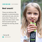 Organic Beef Sticks - Mexican SHORT DATED