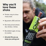 Organic Beef Sticks - Mexican