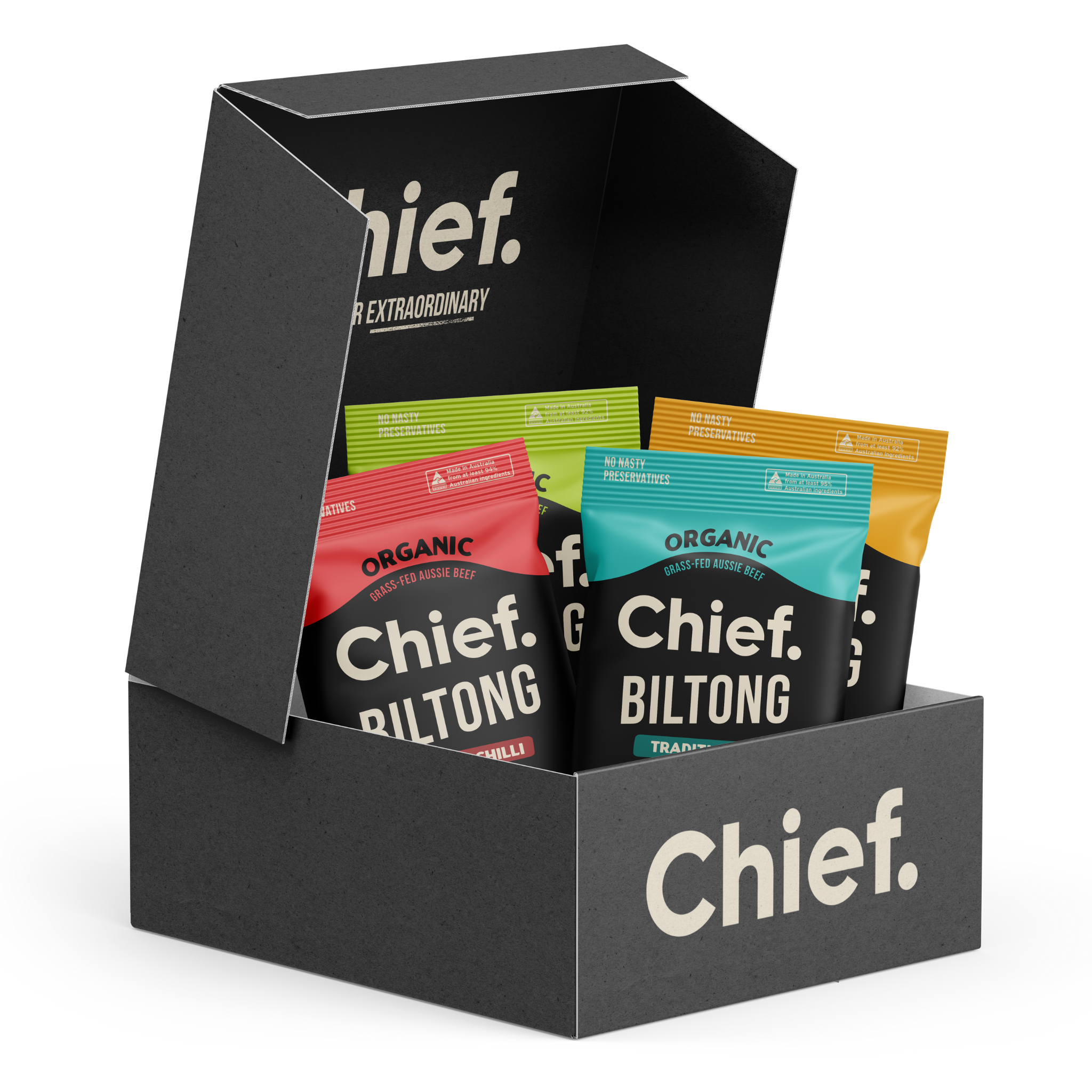 Organic Biltong - Sample Pack