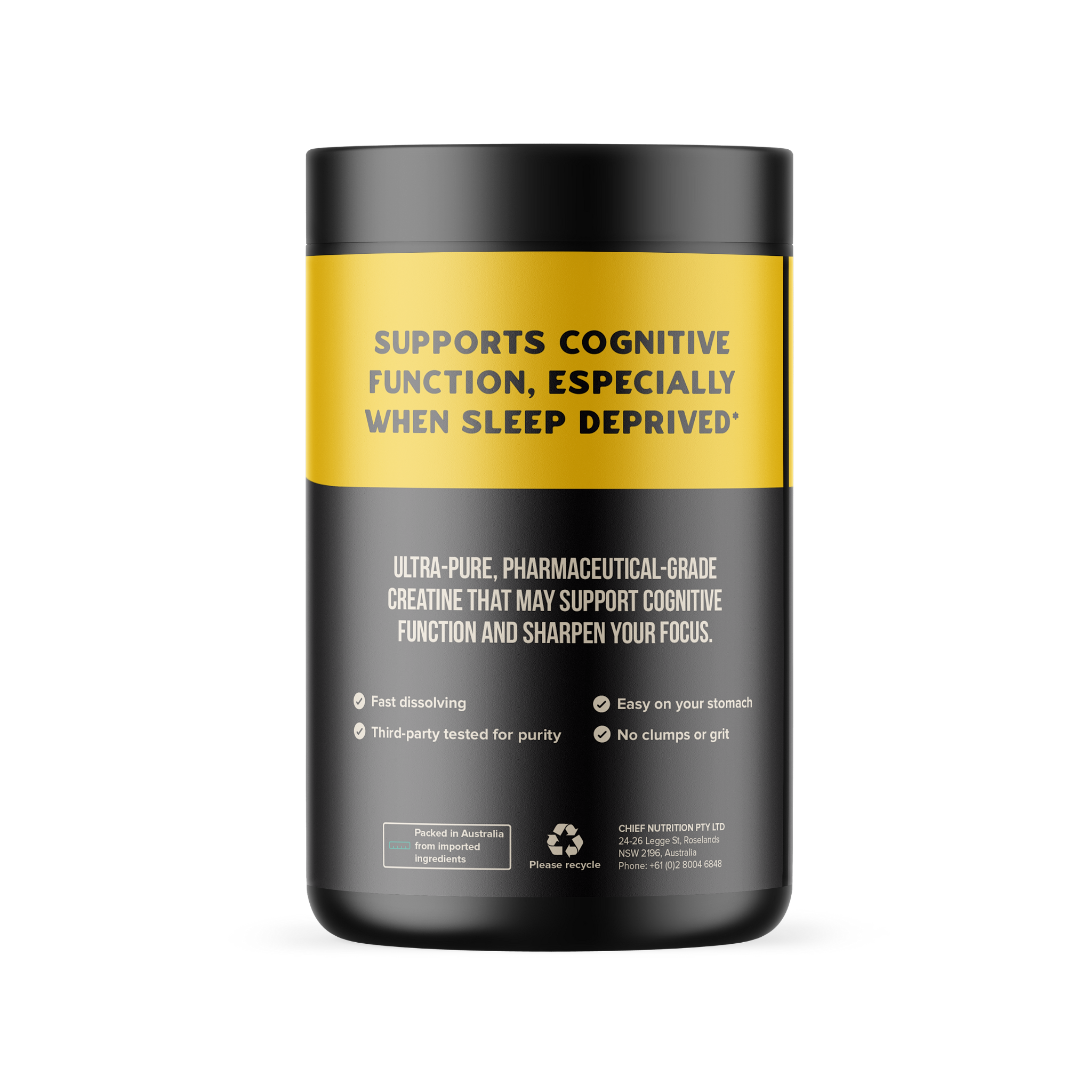 Creatine Focus+ Clean Supplementation