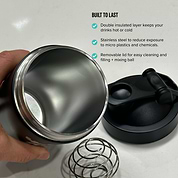 Chief Stainless Steel Protein Shaker 500ml