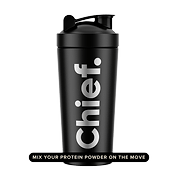 Chief Stainless Steel Protein Shaker 500ml