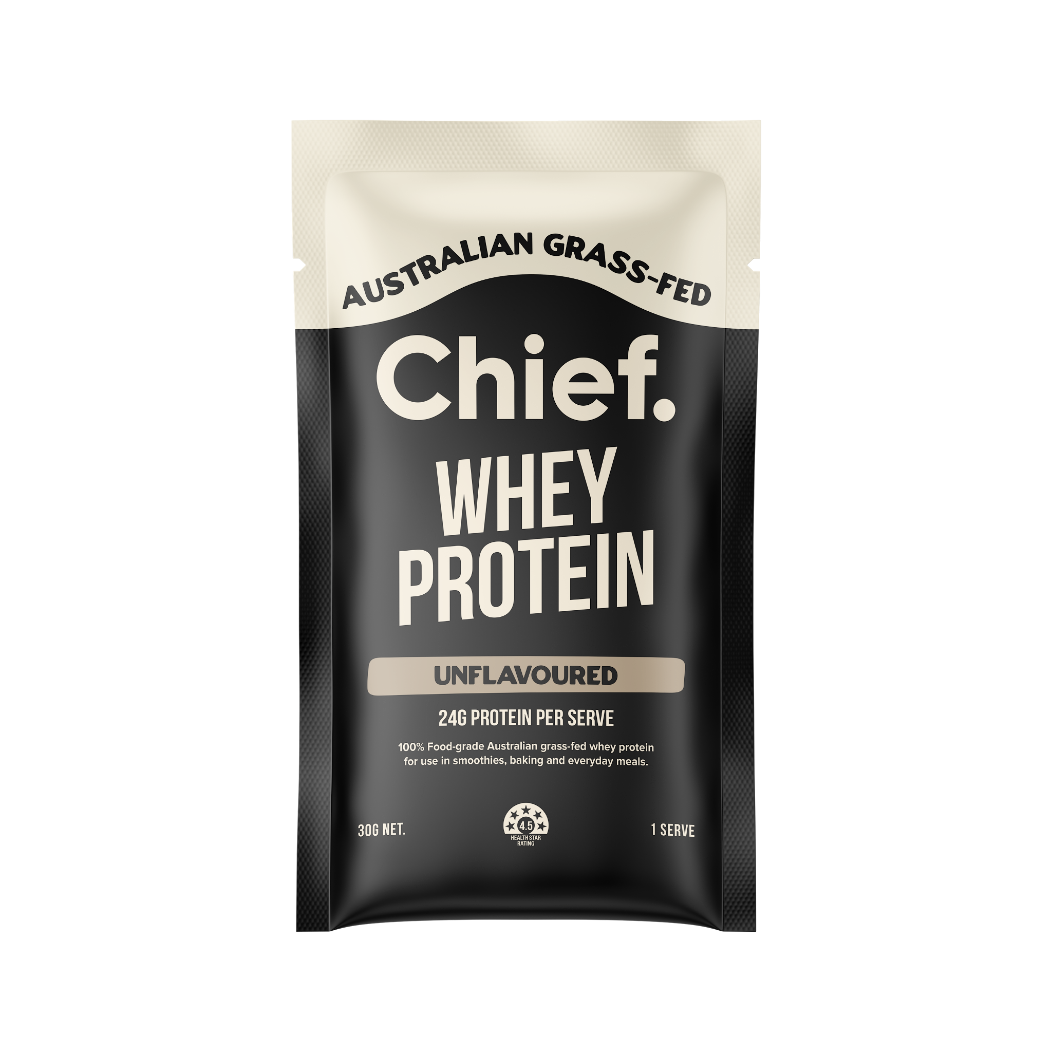🎁 Grass-fed Whey Protein Powder - Single - Chief Nutrition (100% off)