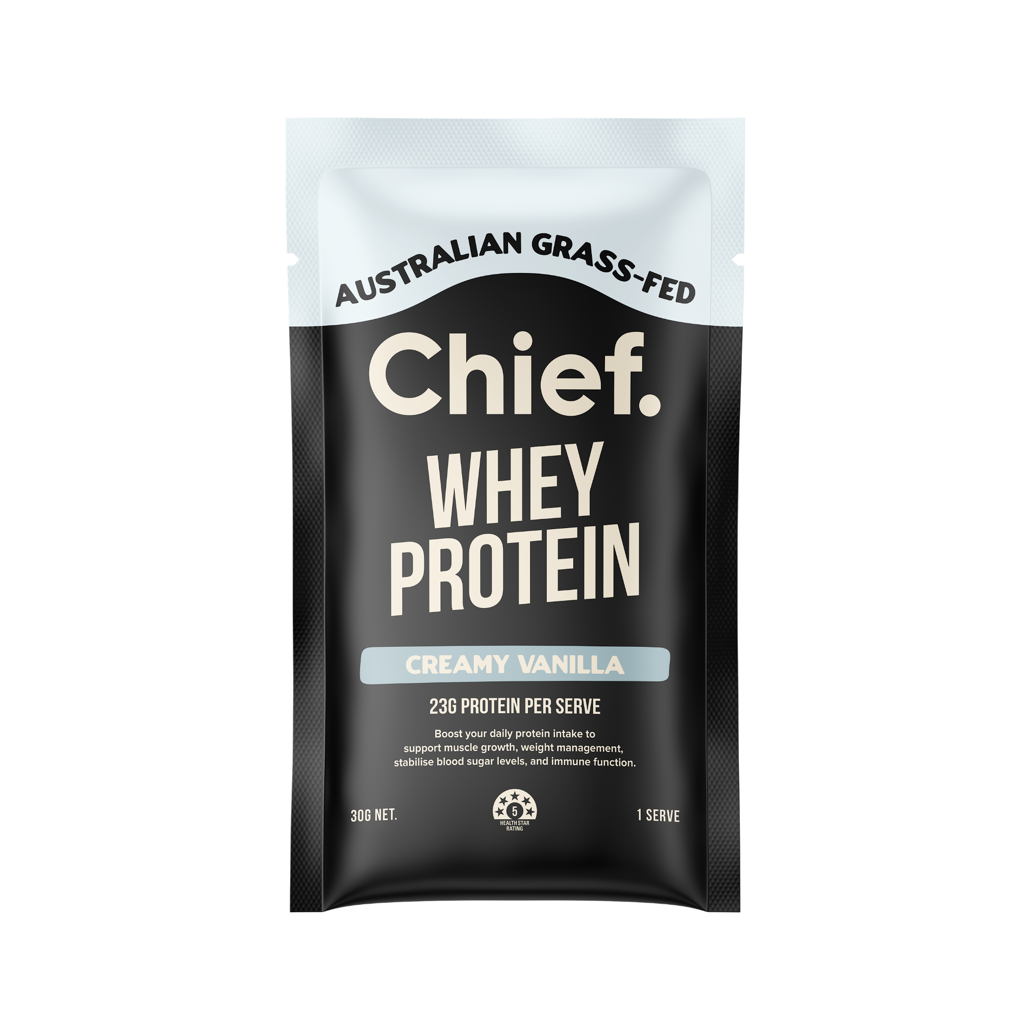 🎁 Grass-fed Whey Protein Powder - Single - Chief Nutrition (100% off)