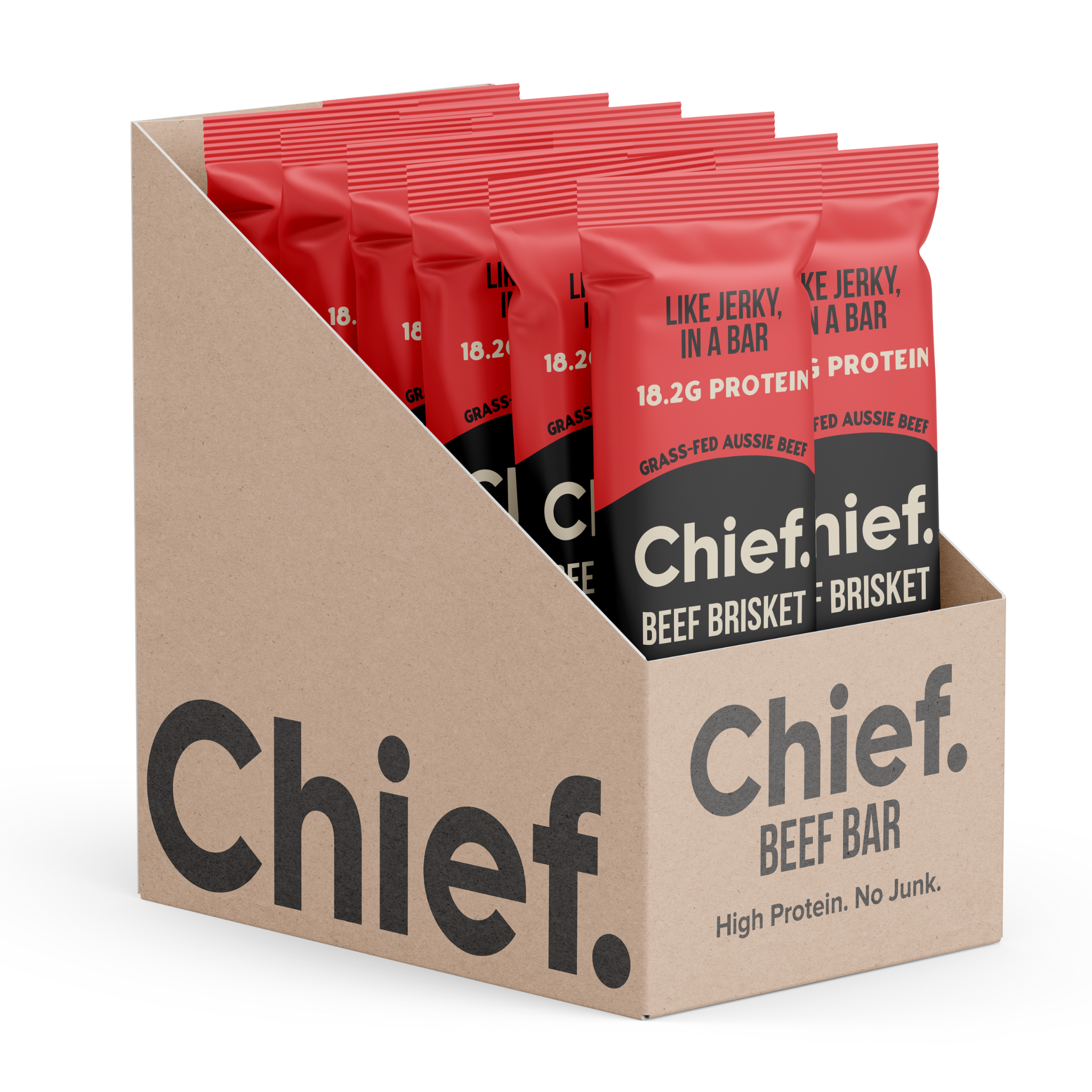 Organic Beef Bars - Cayenne Chilli