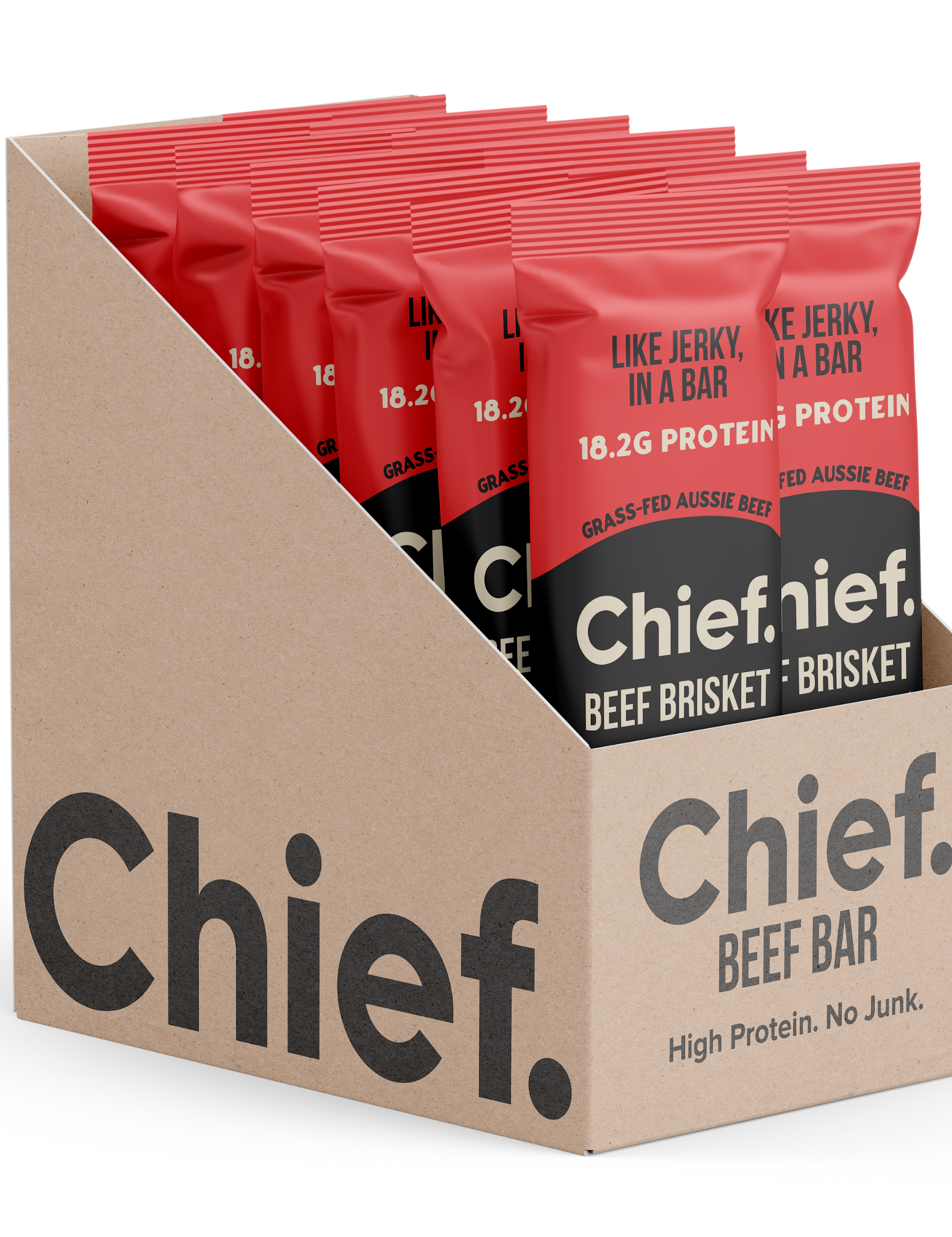 Organic Beef Bars - Cayenne Chilli