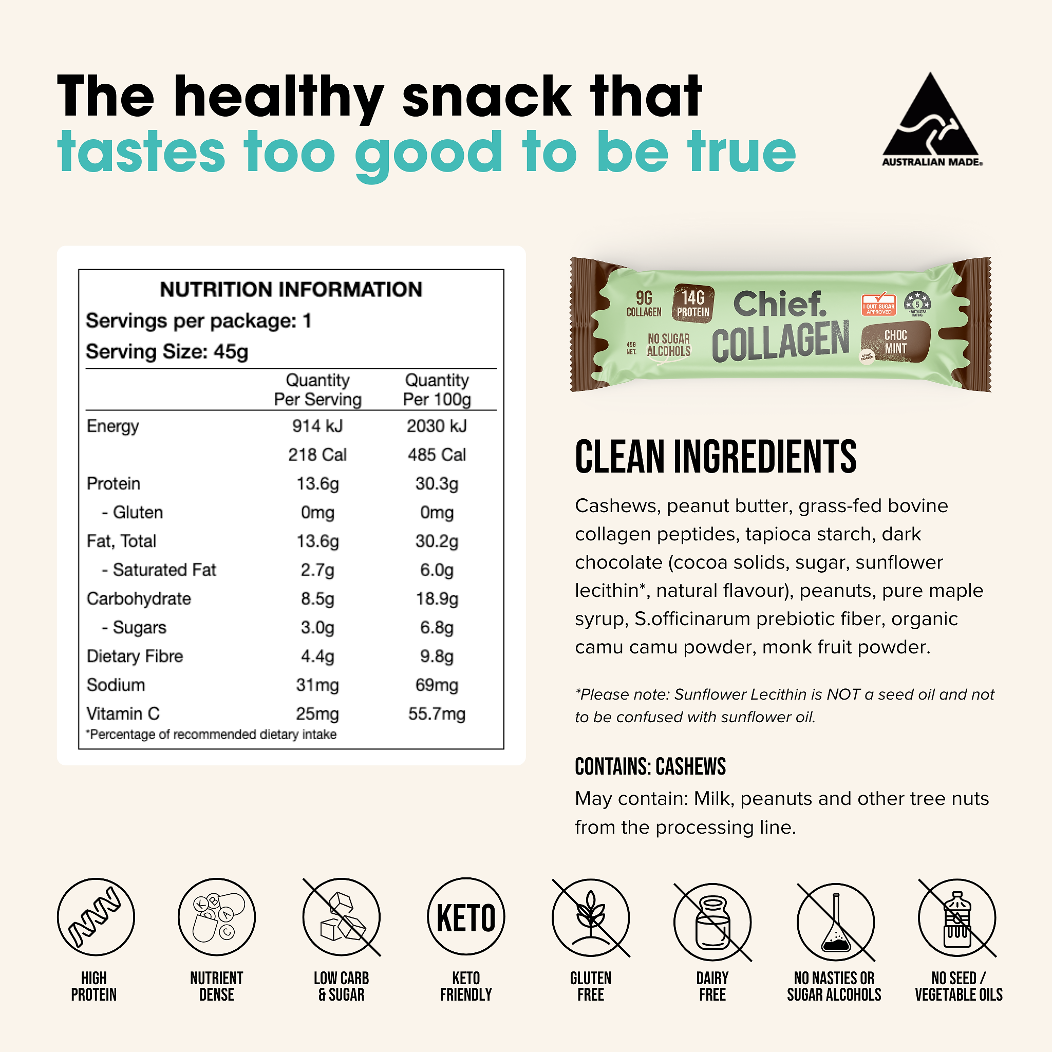 Collagen Protein Bars - Mixed Box